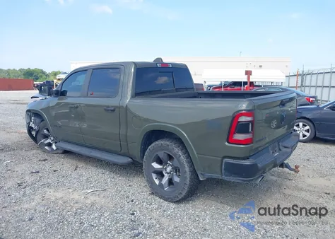 2021 Ram 1500 Big Horn 4X4 5'7 Box from USA, damaged, VIN 1C6SRFFT1MN669459